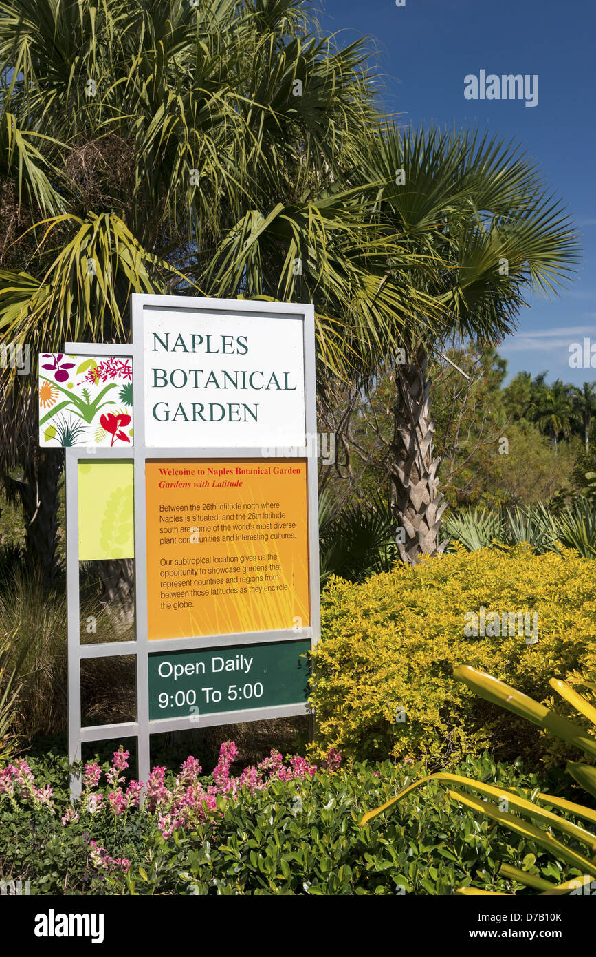 Naples botanical garden Fotos und Bildmaterial in hoher Auflösung Alamy