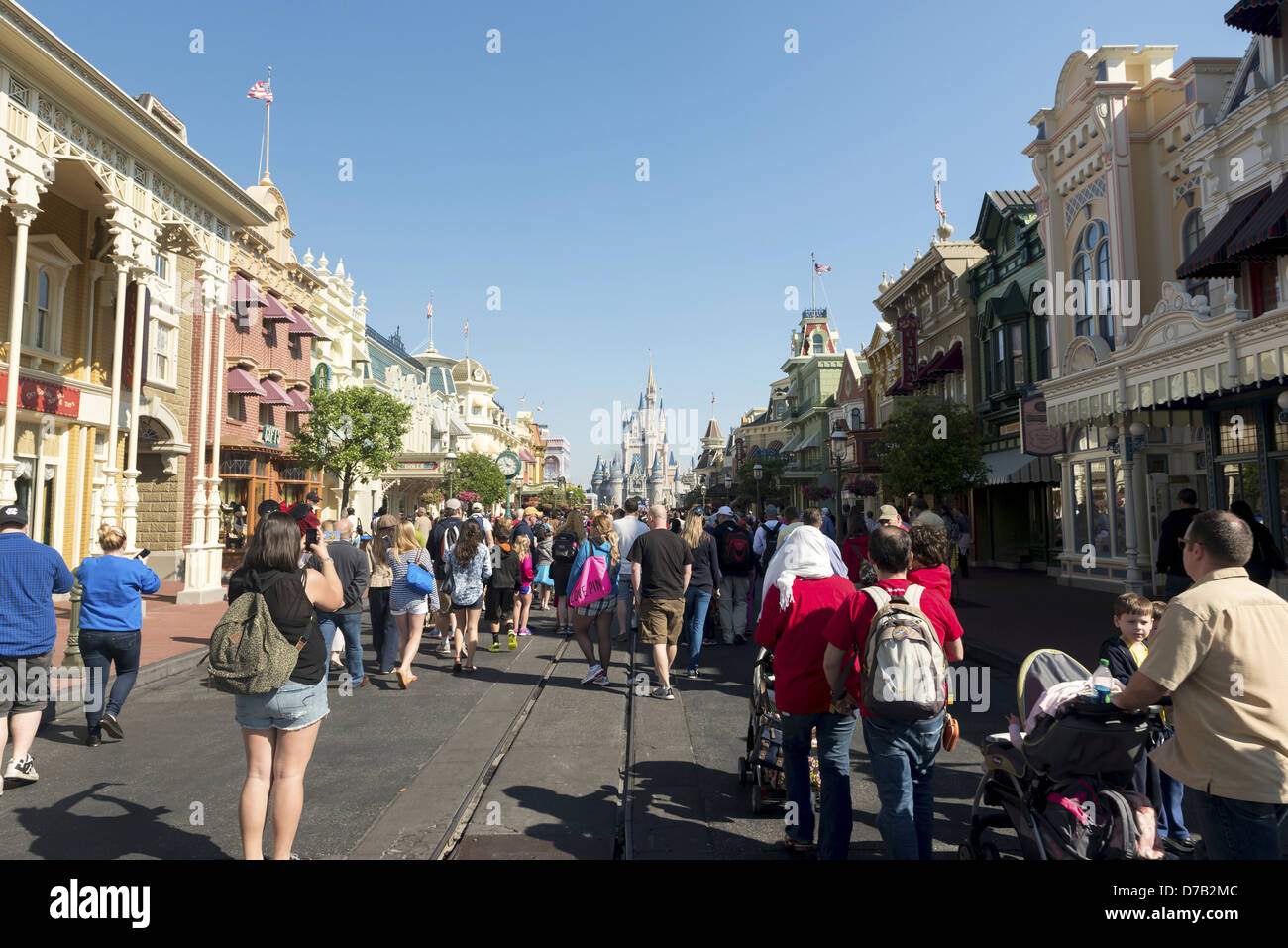 Magic Kingdom Park, Walt Disney World Resort, Orlando, Orlando, Florida, USA Stockfoto
