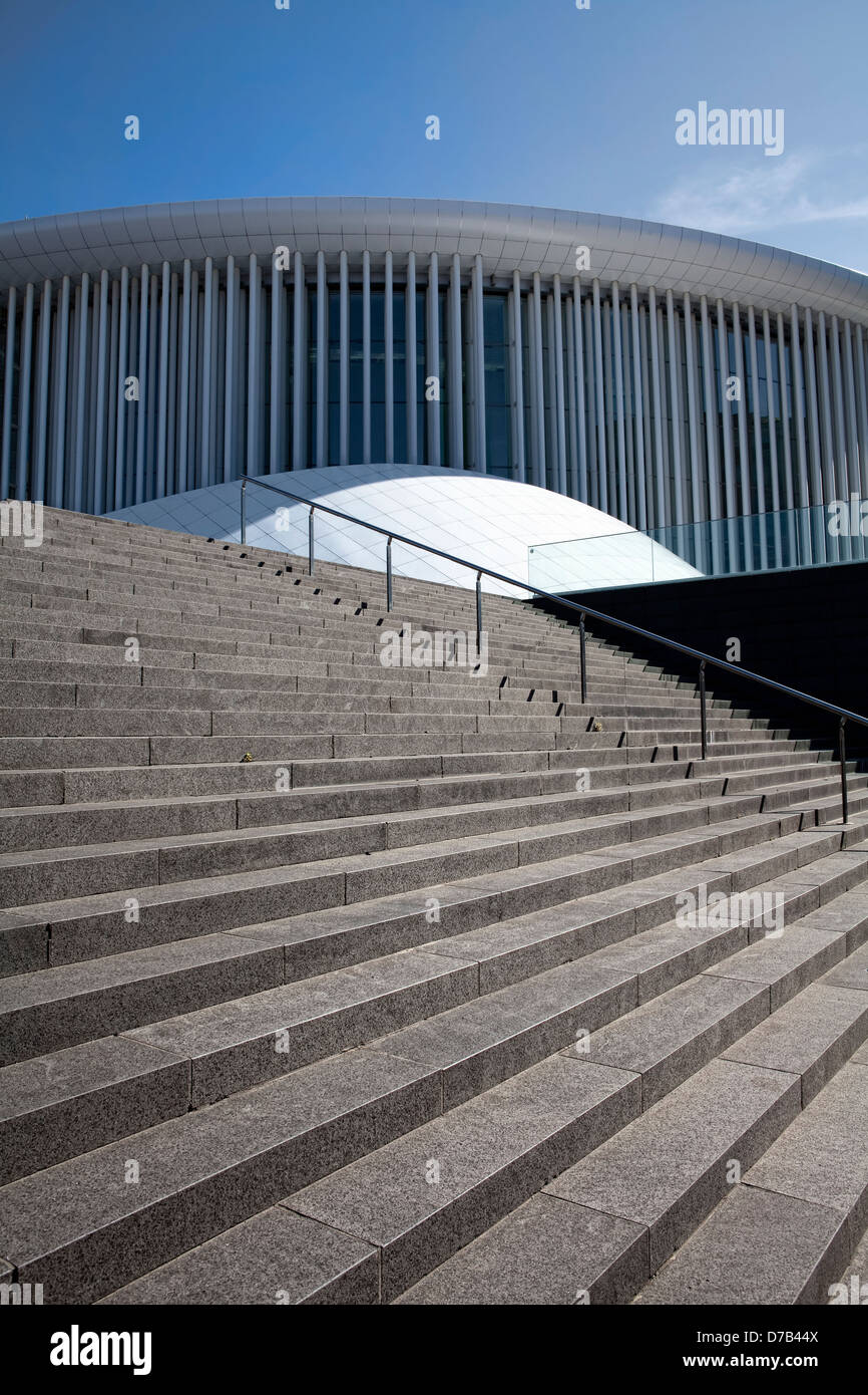 Die Philharmonie, Place de l ' Europe, Europaviertel, Kirchberg-Plateau, Luxemburg-Stadt, Europa Stockfoto
