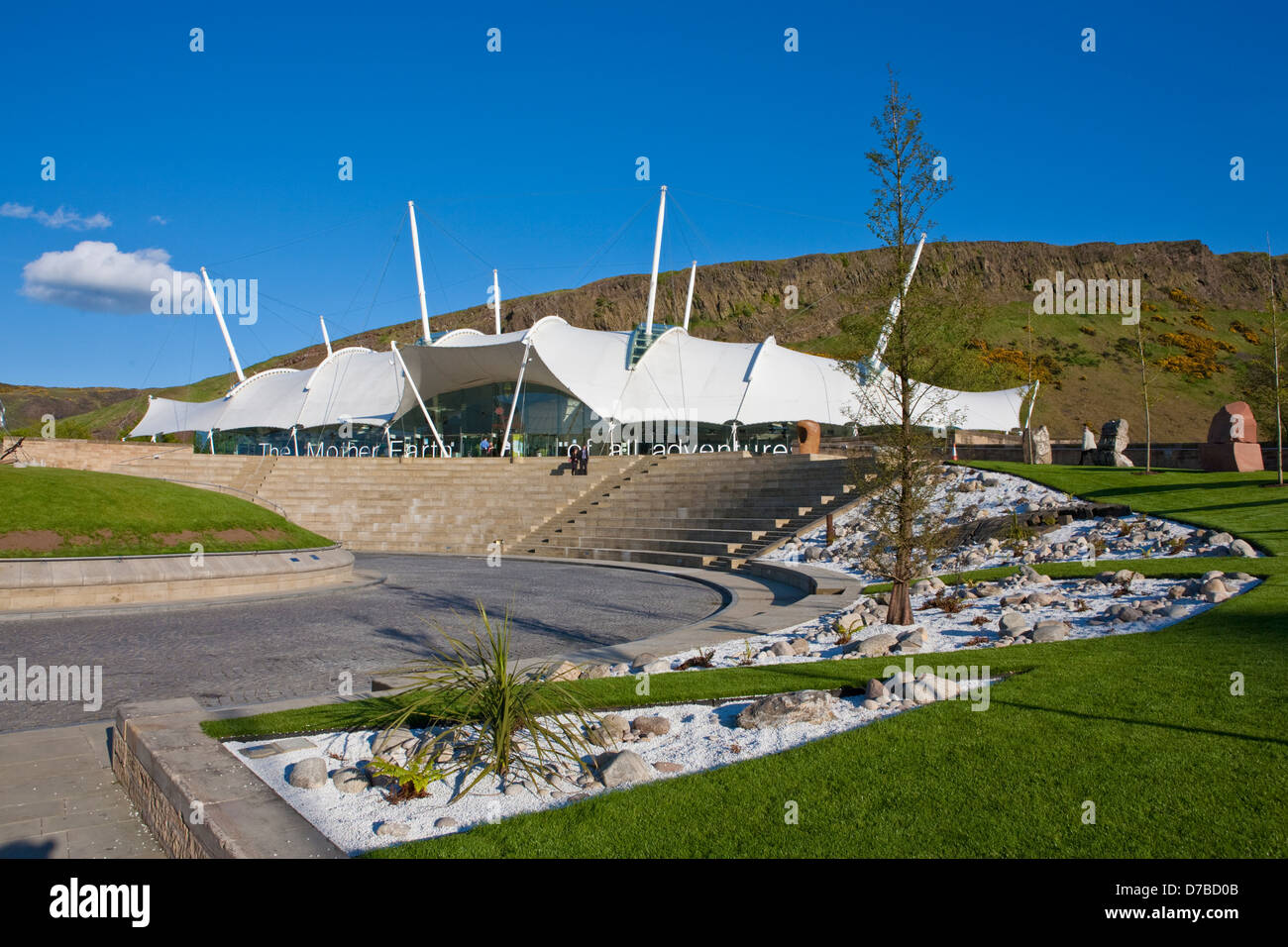 Unsere Dynamic Earth, Edinburgh Schottland, Vereinigtes Königreich Stockfoto
