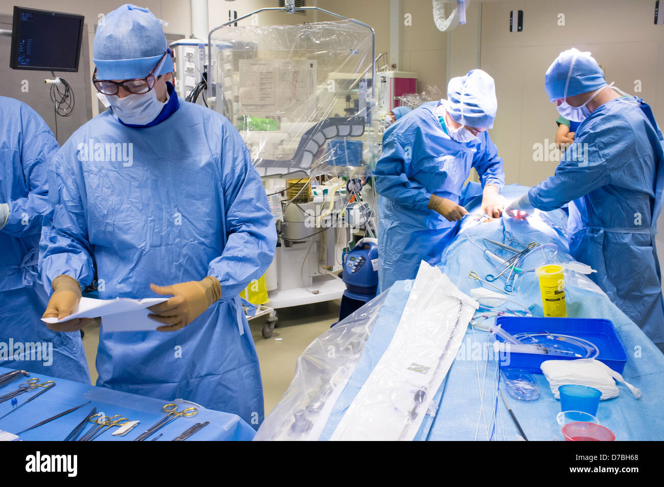 HERZ-KREISLAUF-CHIRURGIE Stockfoto