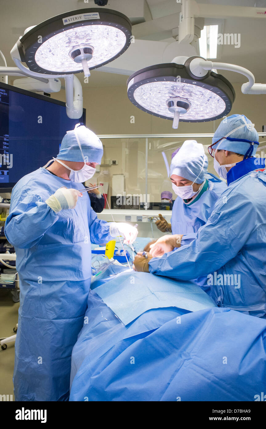 HERZ-KREISLAUF-CHIRURGIE Stockfoto