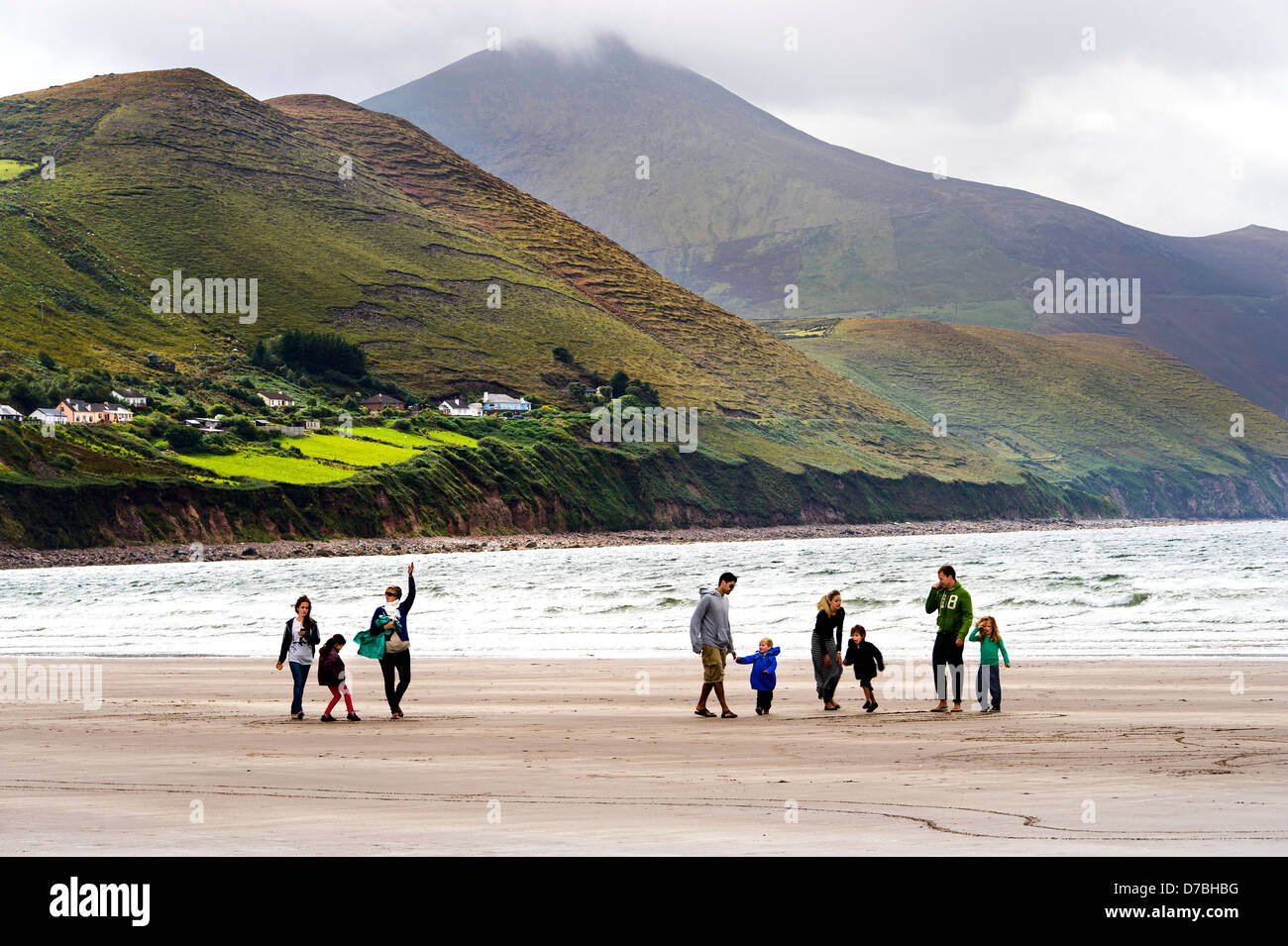 Strand am Rossbeigh Glenbeigh Ring von Kerry County Kerry Irland