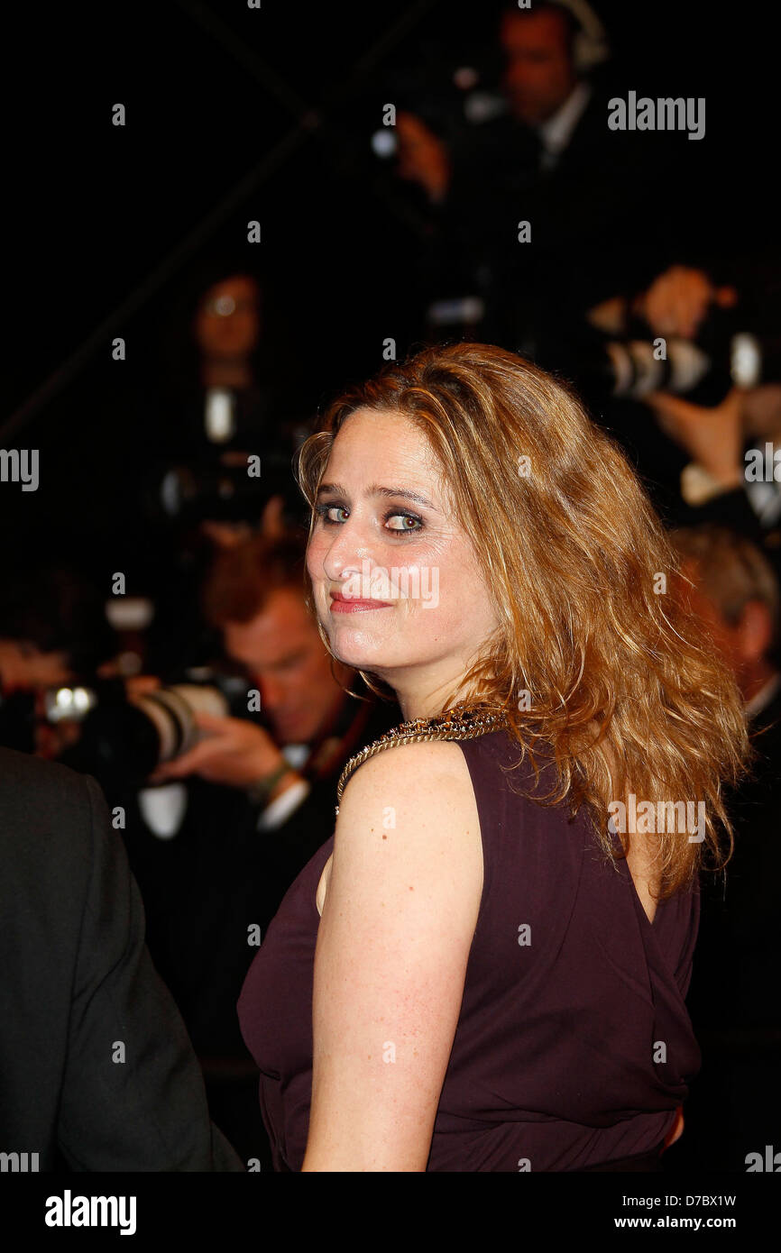 Carole Franck Cannes International Film Festival 2011 - Tag 3 - "Polisse" - Premiere Cannes, Frankreich-13.05.11 Stockfoto