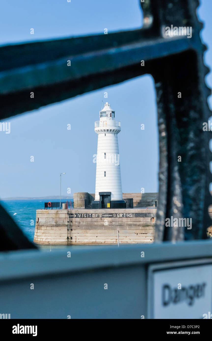 Donaghadee Leuchtturm Stockfoto Donaghadee Leuchtturm Stockfoto
