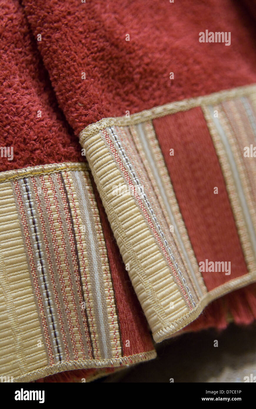 Bad-Handtuch Stockfoto