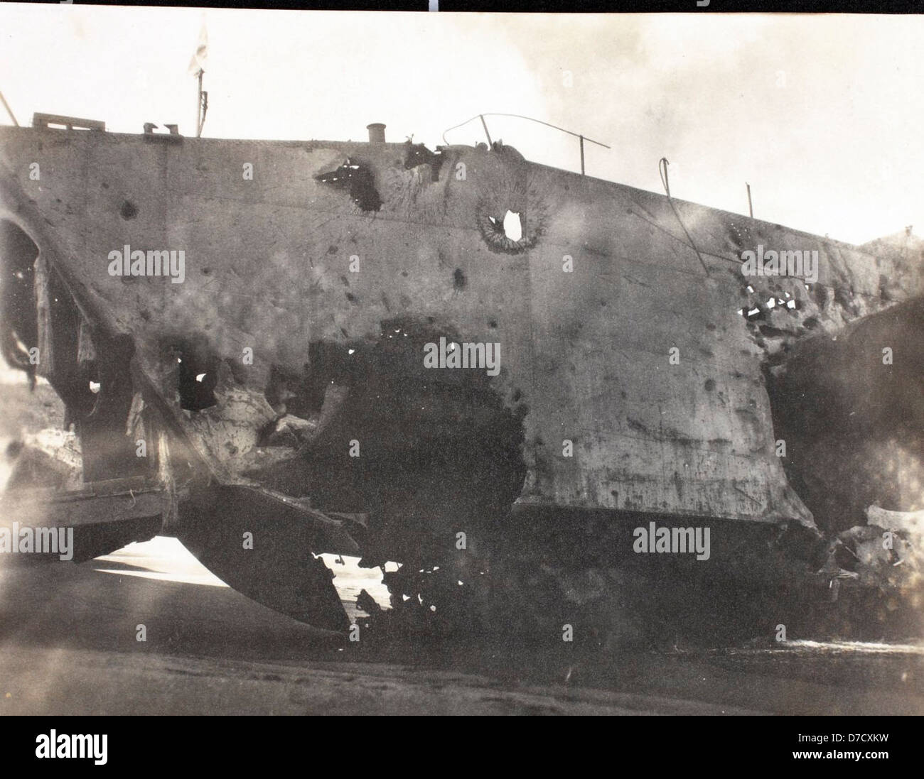 Die VP-106 Squadron bediente das Consolidated PB4Y Privateer während des Zweiten Weltkriegs. Dieses Flugzeug spielte eine Schlüsselrolle bei Marillen- und U-Boot-Kriegsoperationen und trug maßgeblich zur Niederlage der Marinestreitkräfte der Achsenmächte bei. Stockfoto