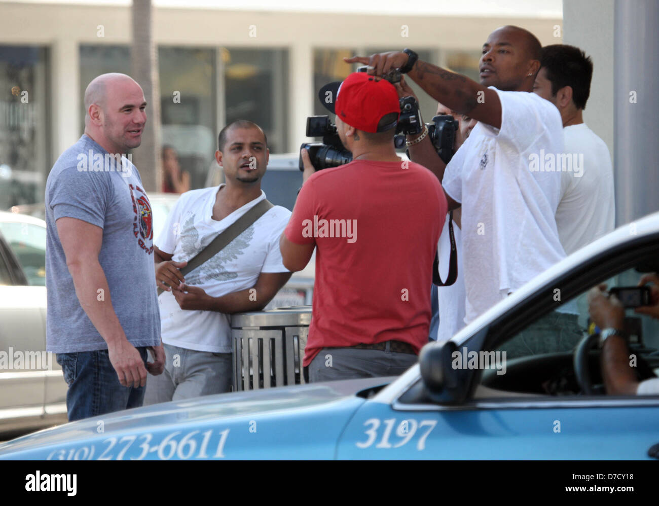 UFC Dana White unterwegs in Beverly Hills, Los Angeles, Kalifornien - 28.09.11 Stockfoto