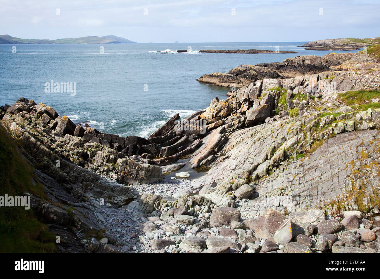 Die zerklüftete Küste; Allihies County cork, Irland Stockfoto