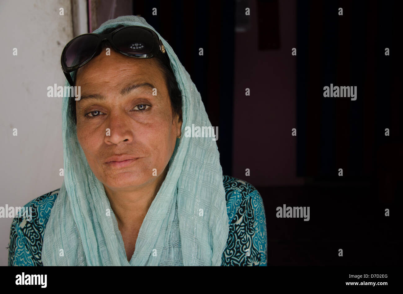 Transgender Wahlkandidaten in Pakistan Stockfoto