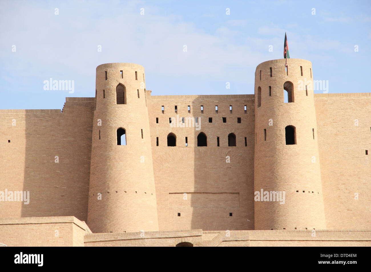 Die Zitadelle von Herat auch bekannt als der Zitadelle von Alexander und lokal bekannt als Qala Ikhtyaruddin Stockfoto