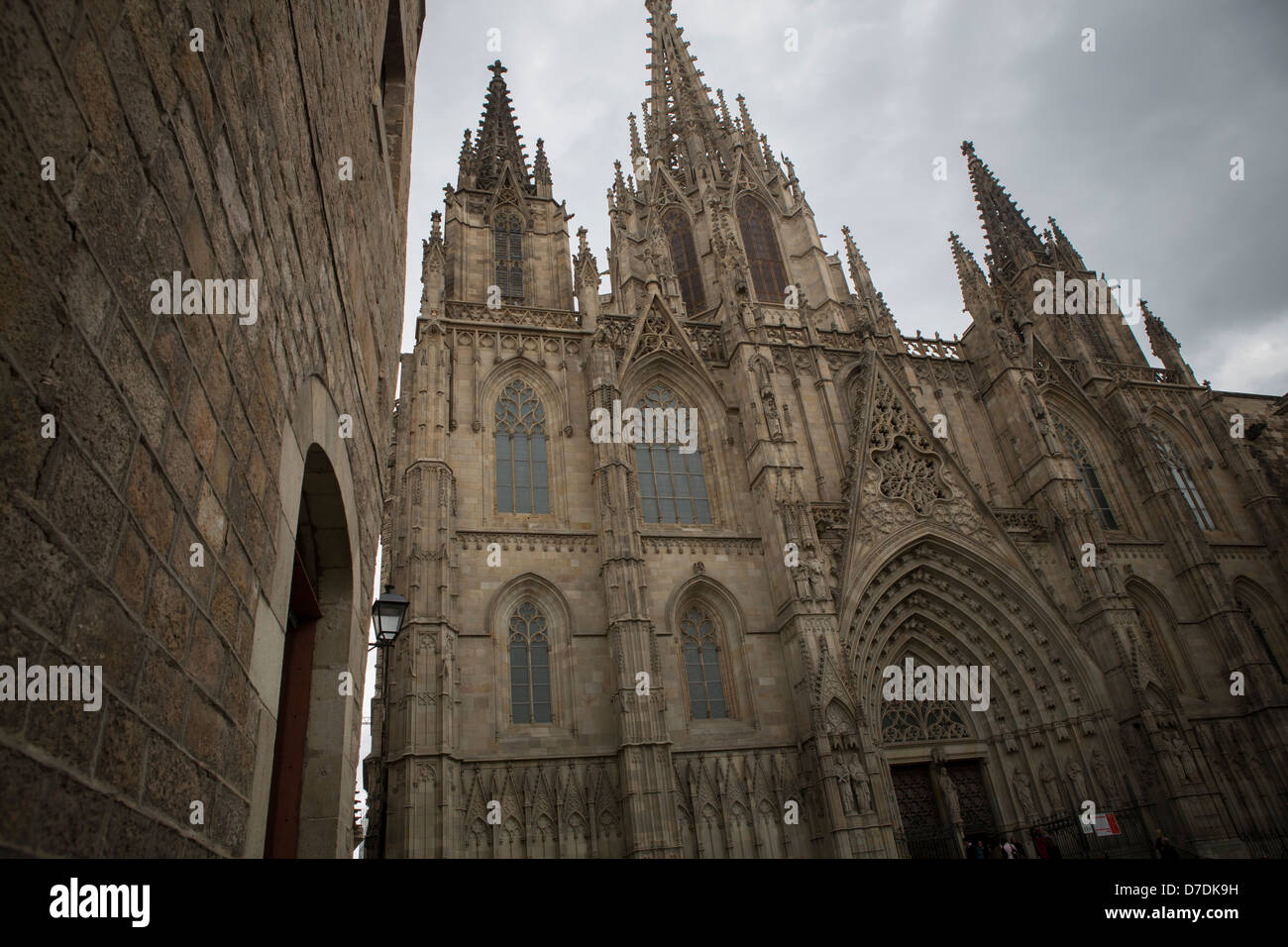 La Catedral - Barcelona, Spanien. Stockfoto