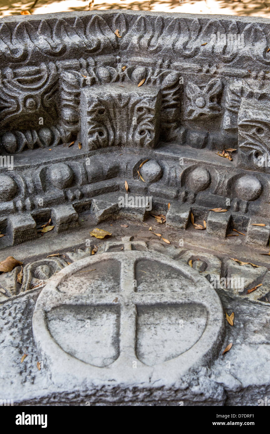 Schlussstein des Bogens, Hagia Sophia, Istanbul, Türkei Stockfoto