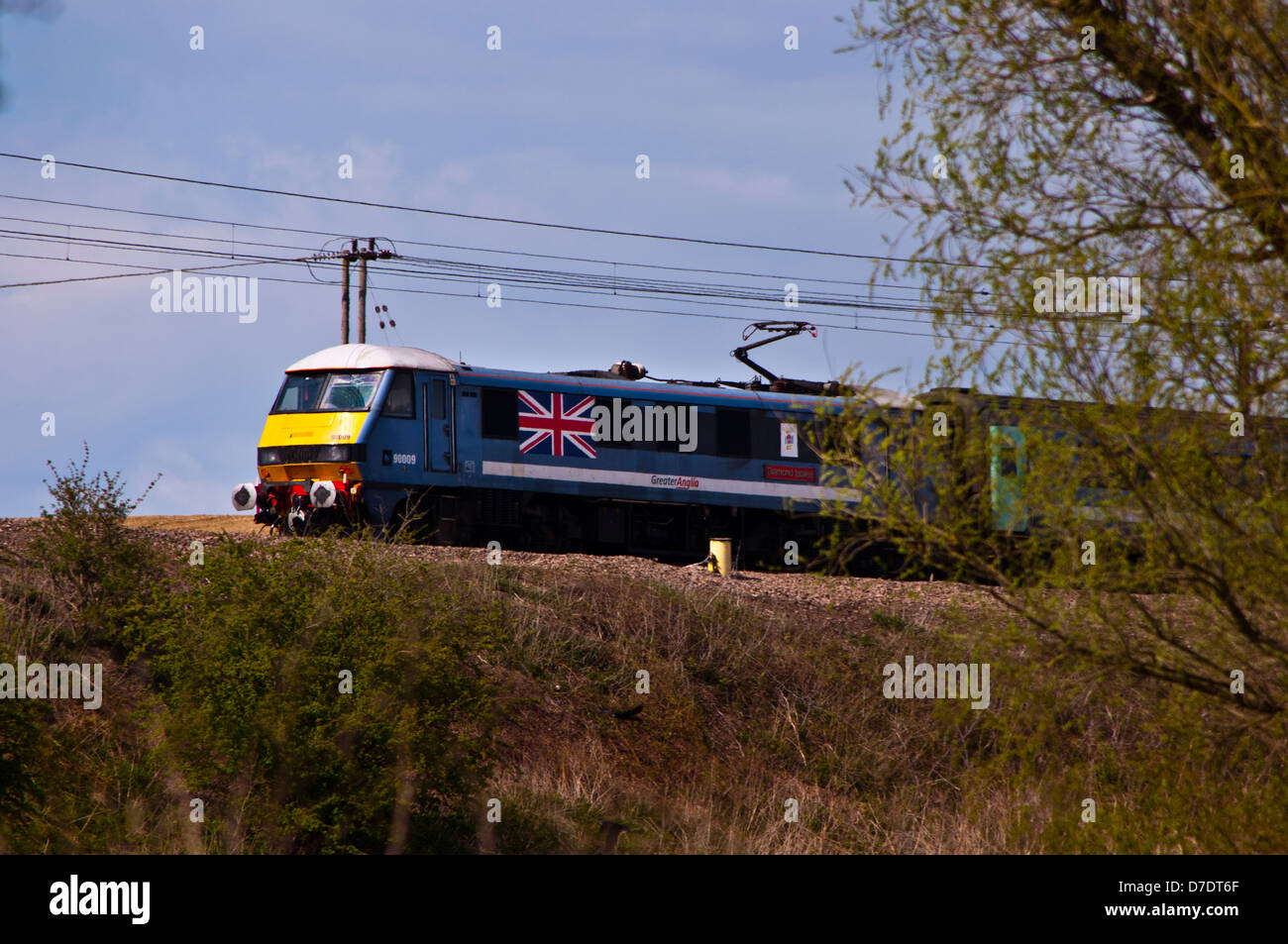 Größere Anglia intercity Zug Stockfoto