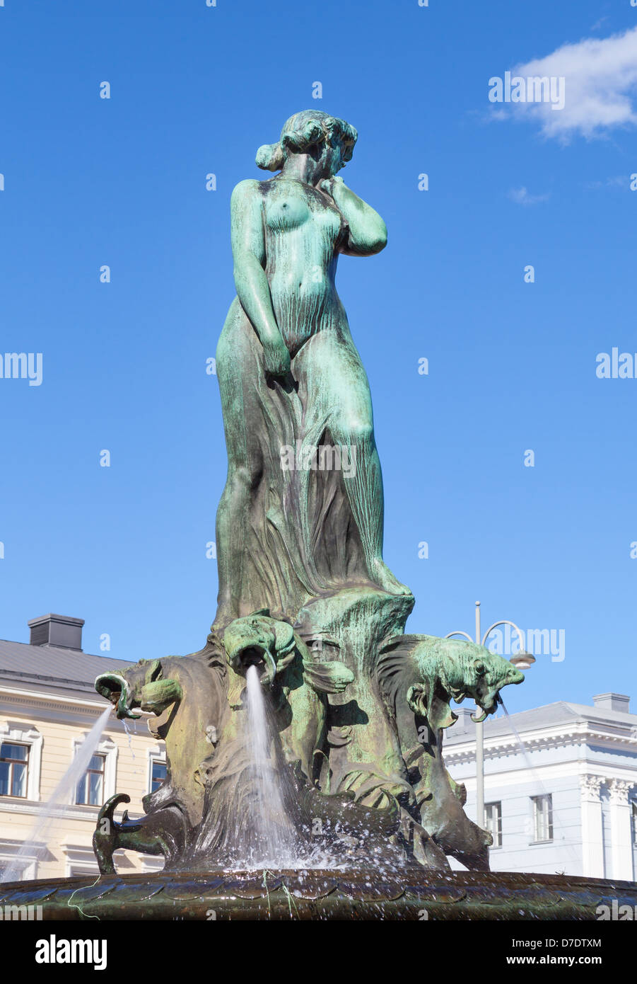 Statue Havis Amanda Stockfoto