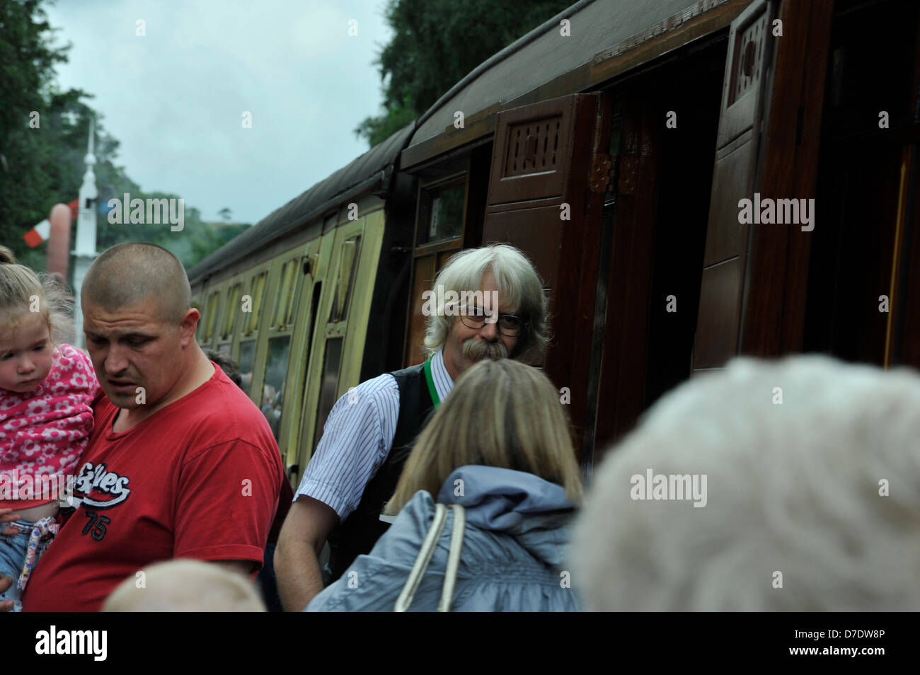 Bahnhof Goathland Stockfoto