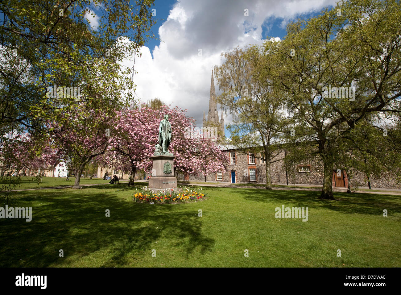 Norwich Cathedral Stockfoto