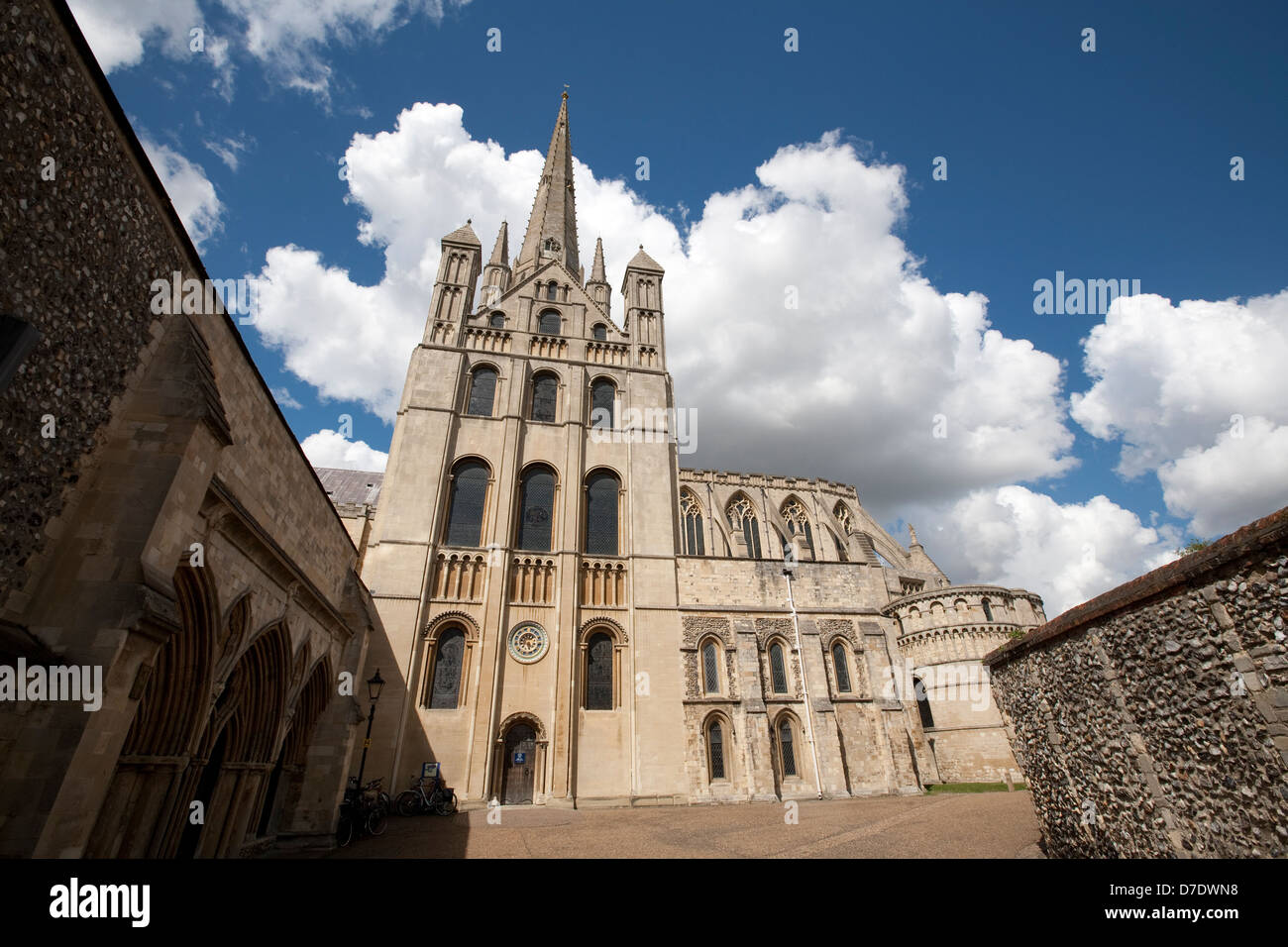Norwich Cathedral Stockfoto