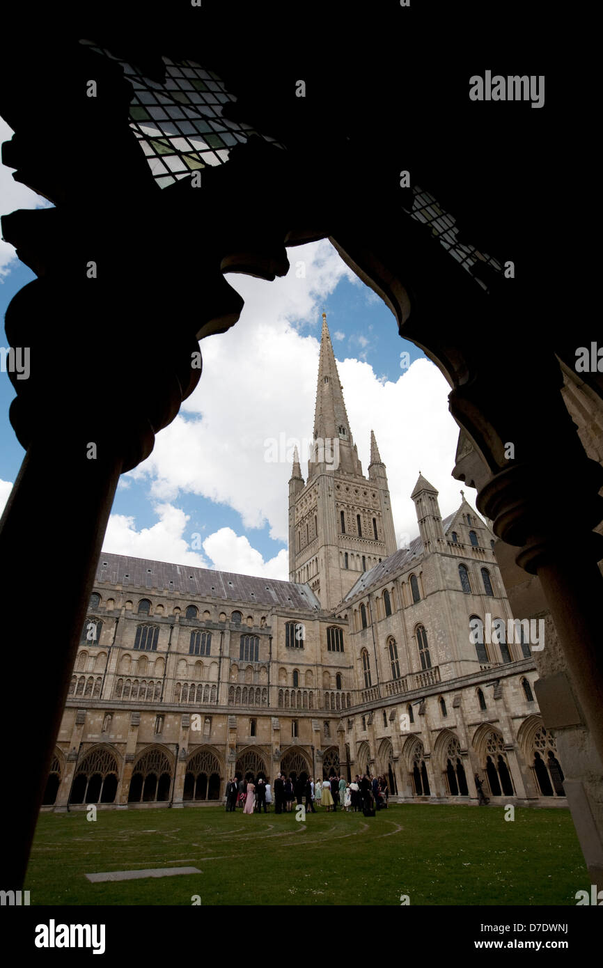 Norwich Cathedral Stockfoto