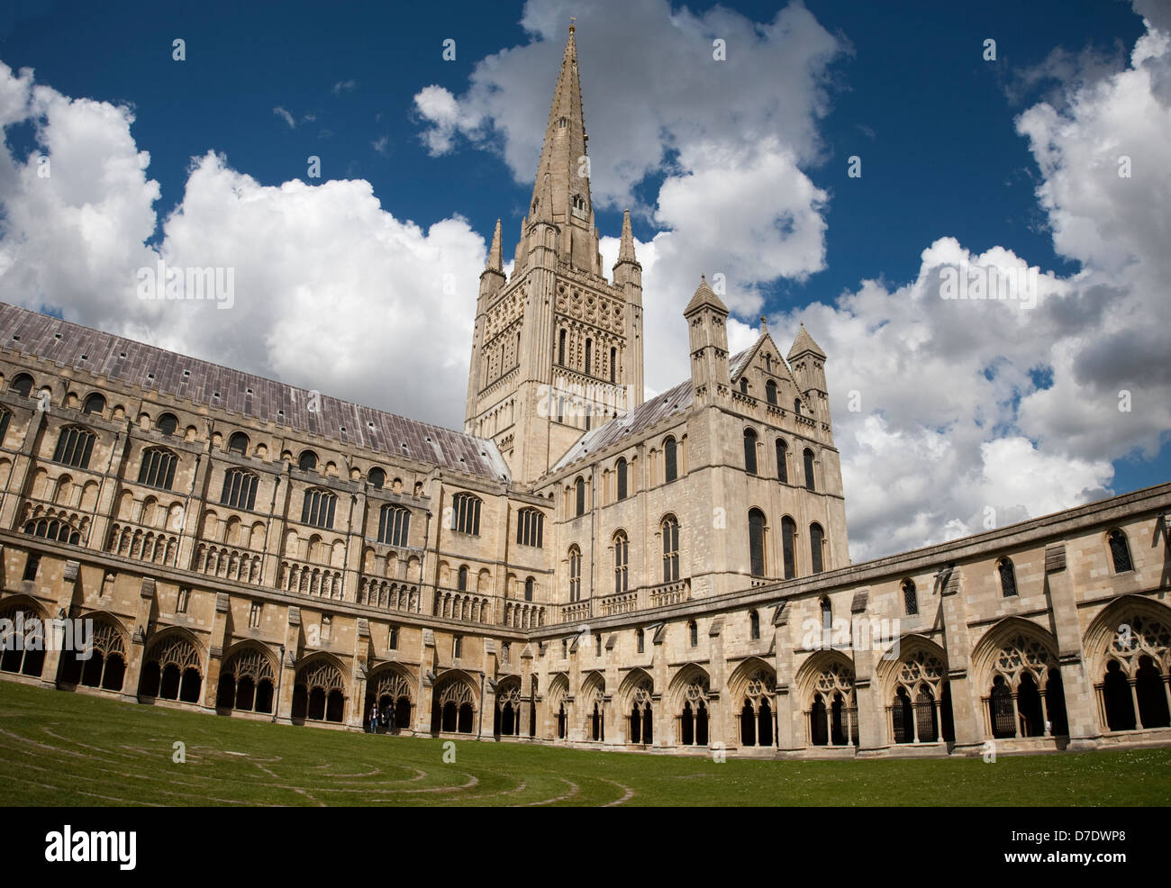 Norwich Cathedral Stockfoto