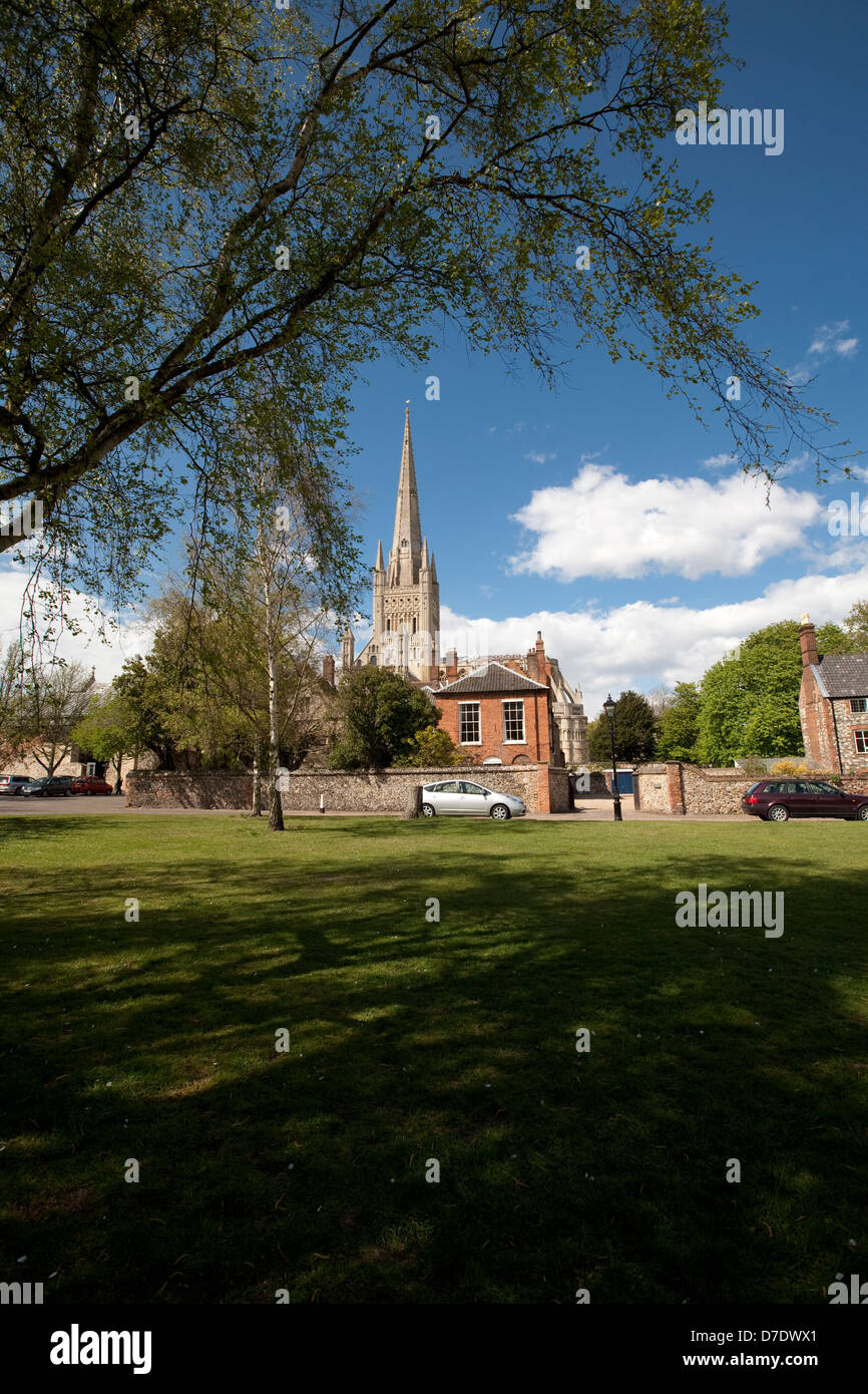 Norwich Cathedral Stockfoto