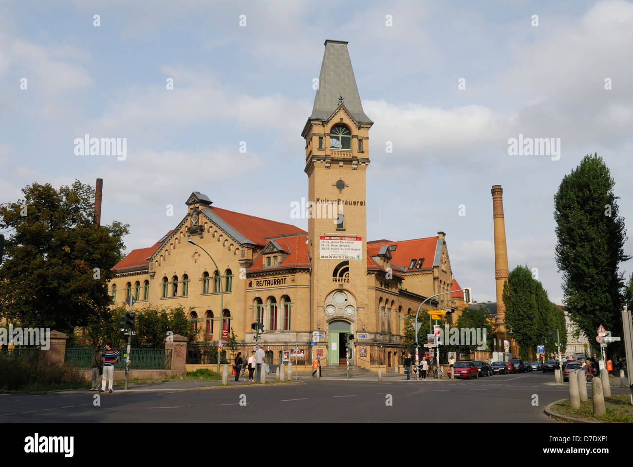 Kultur Brauerei Schönhauser Allee Prenzlauer Berg Berlin Deutschland. Stockfoto