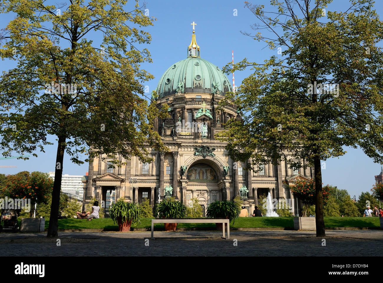 Berliner Dom Dom Berlin Deutschland. Stockfoto