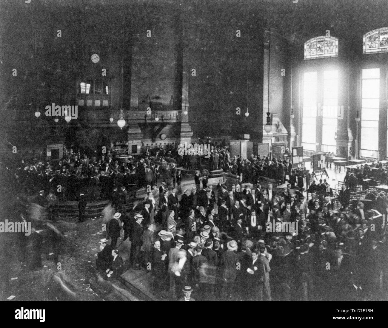 Board Of Trade während der Sitzung, Chicago, Illinois, ca. 1905 Stockfoto