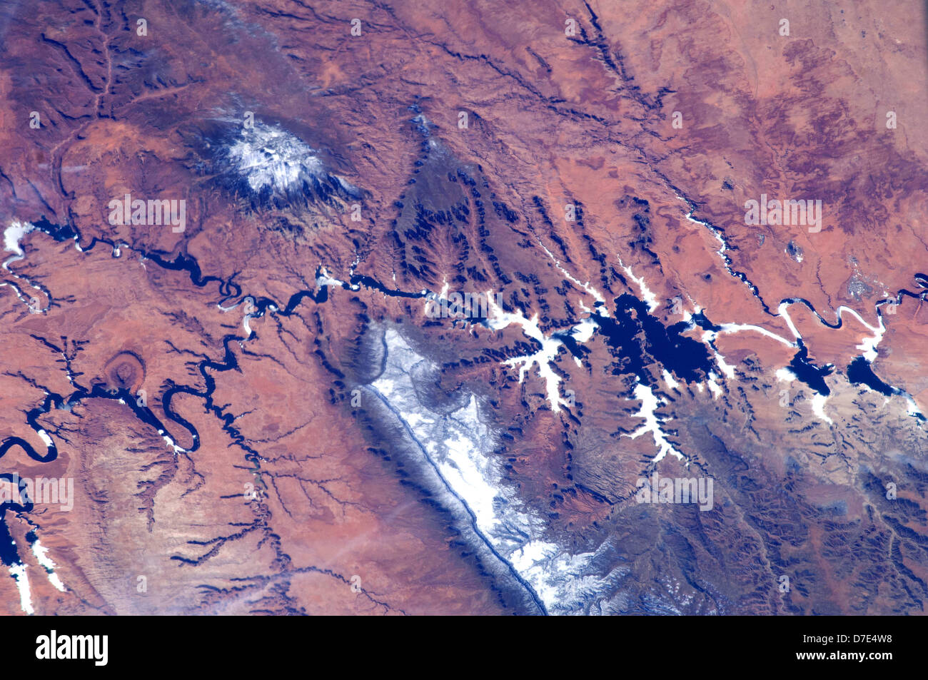 Colorado-Plateau erstreckt sich über northern Arizona, Süd-Utah, nordwestlichen New Mexiko und südwestlichen Colorado. Stockfoto