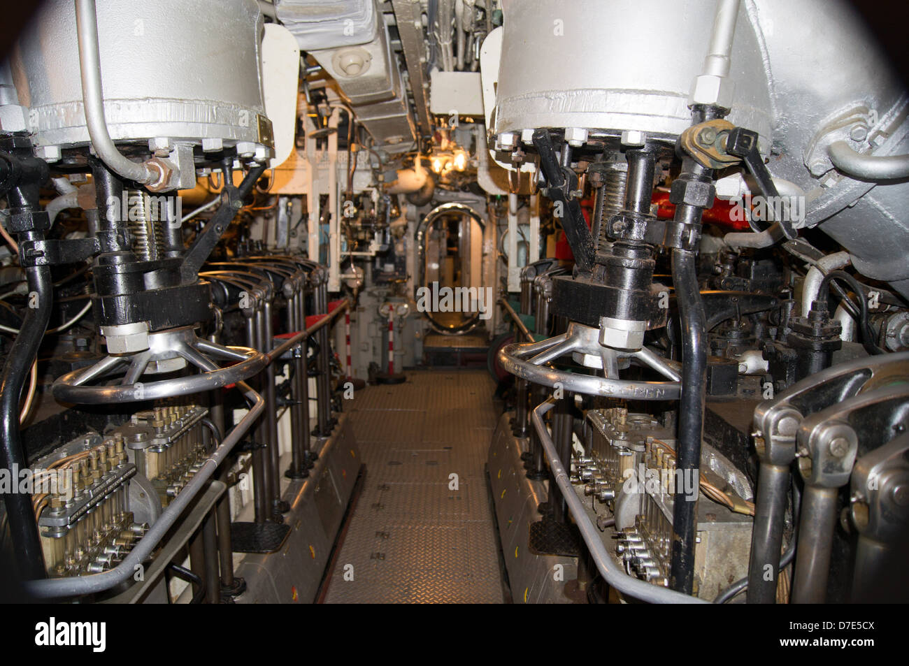 UBootMaschinenraum Stockfoto, Bild 56245306 Alamy