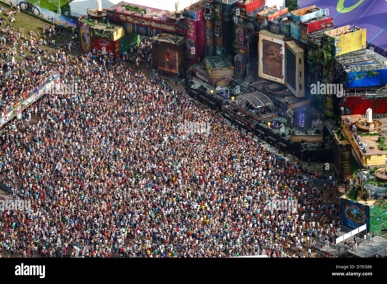 ID & T (Belgien) Tomorrowland Boom (Antwerpen Stockfoto, Bild: 56253798