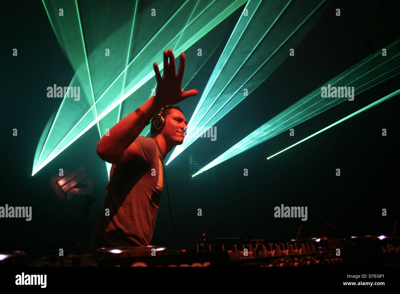 DJMag Top 20 DJ: Tiesto Stockfoto