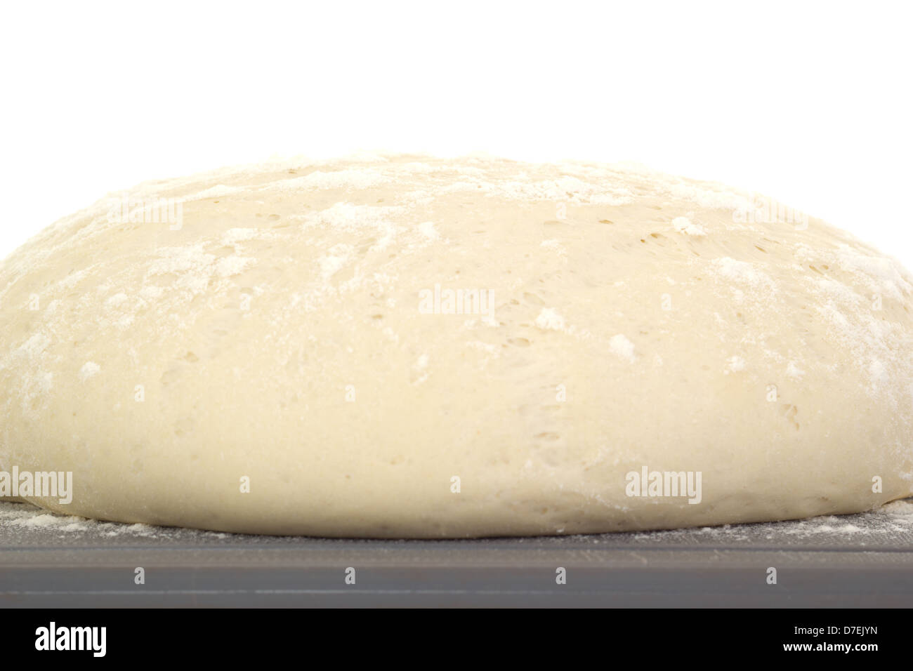 Steigende Brot Teig Satz: Bild 4 von 4 Stockfoto