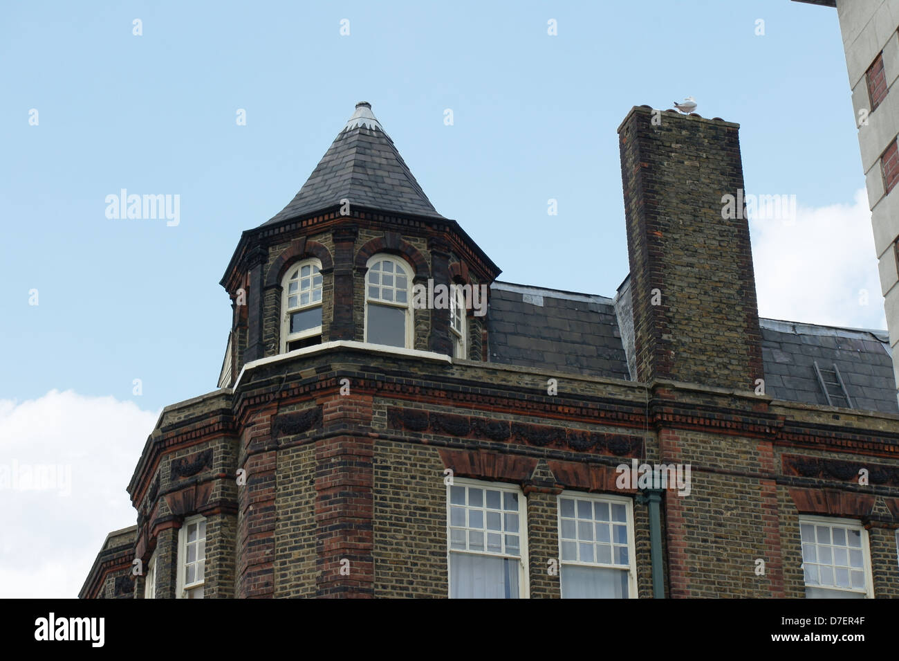 englische Architektur North London Stamford Velux Stockfoto