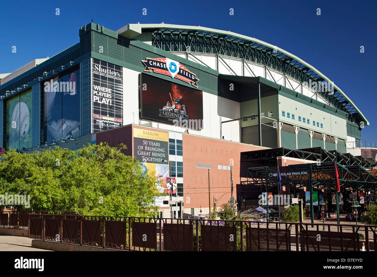 Chase Field (Baseball), Phoenix, Arizona USA Stockfoto