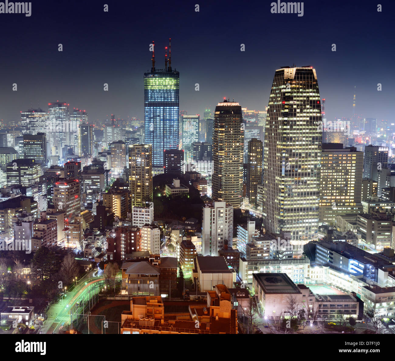 Bürogebäude in Tokio japan Stockfoto