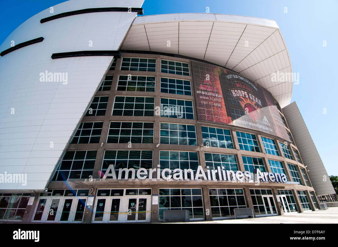 MIAMI - 5 NOVEMBER: American Airlines Arena in Miami am 5. November 2011, ist Heimat von NBA-team die Miami Heat. Max Hermann/Alamy Stockfoto