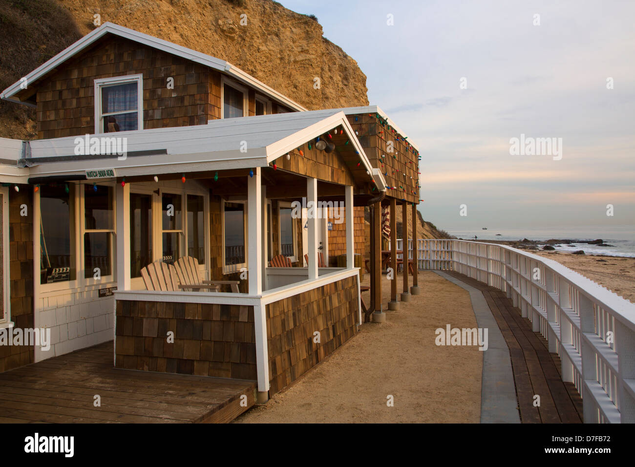 Crystal Cove Beach Cottages Crystal Cove State Park Newport Beach Orange County Kalifornien Stockfotografie Alamy