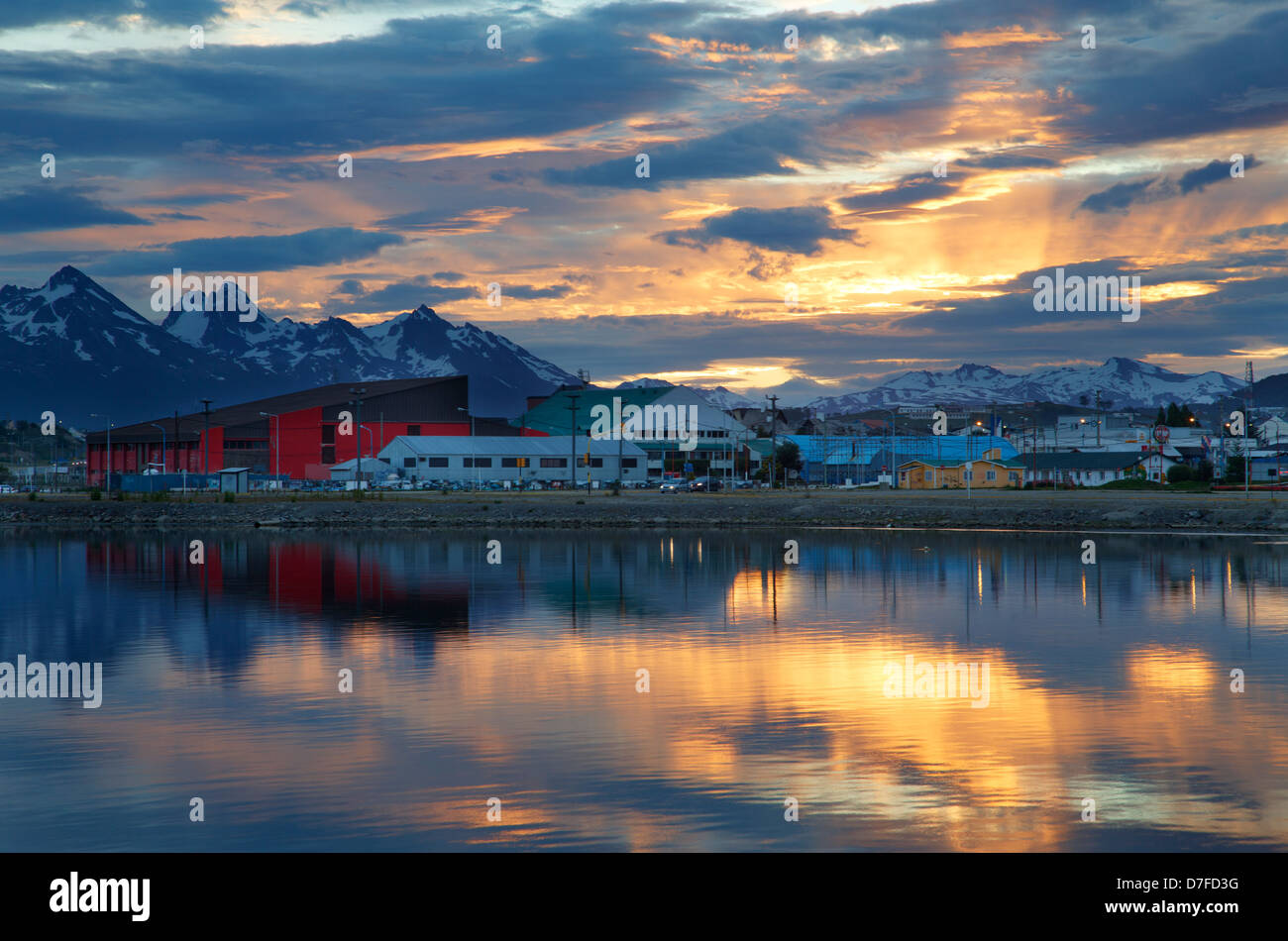 Ushuaia, Argentinien. Stockfoto