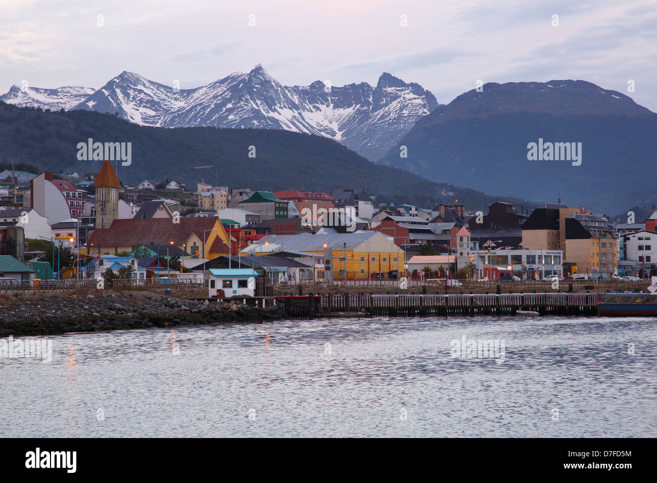 Ushuaia, Argentinien. Stockfoto