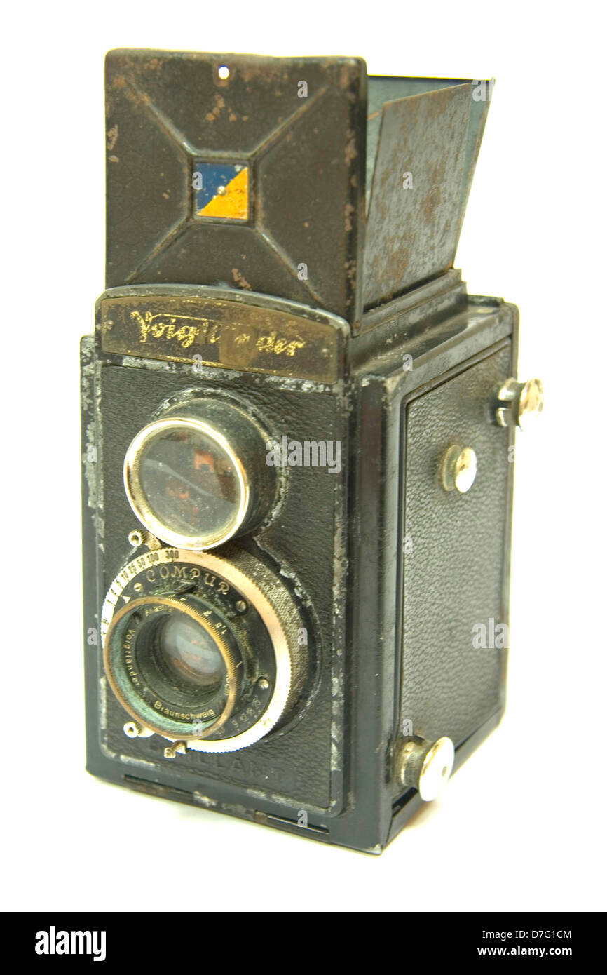 Voigtlender Twin Lens Reflexkamera Stockfoto