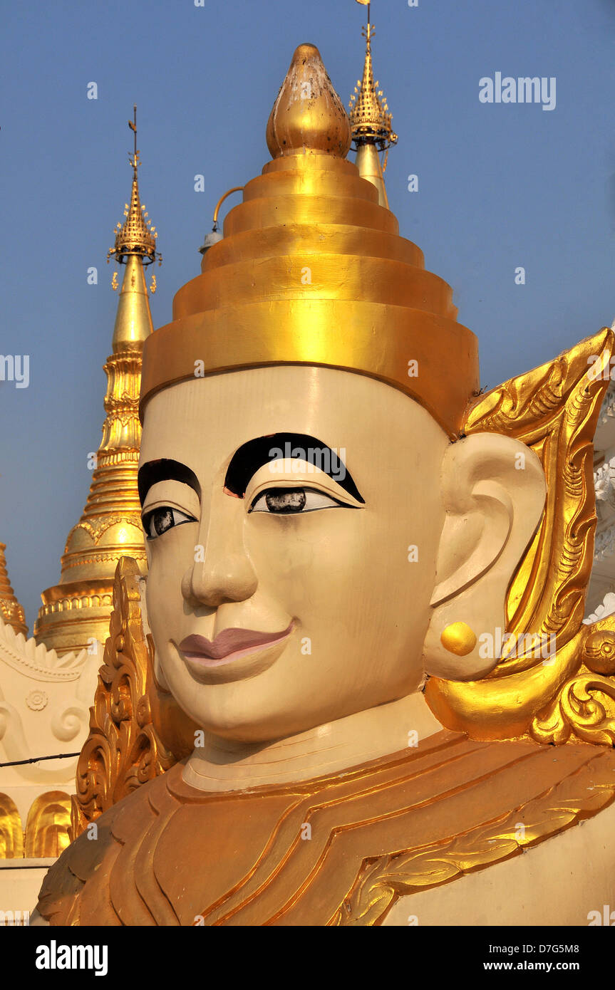 Shwedagon Pagode in Yangon, Myanmar Stockfoto