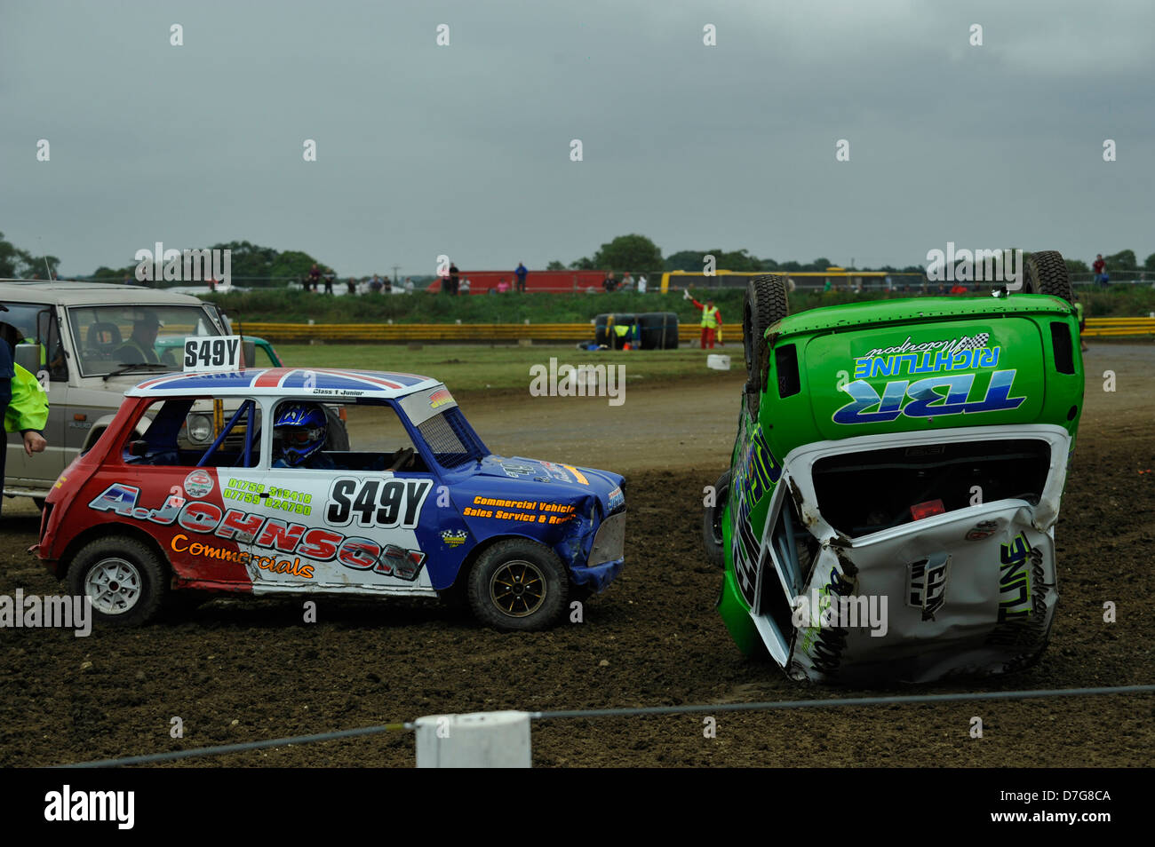 Autograss Stockfoto