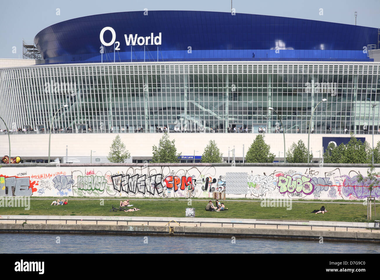 O2-World Berlin Friedrichshain-Kreuzberg Stockfoto