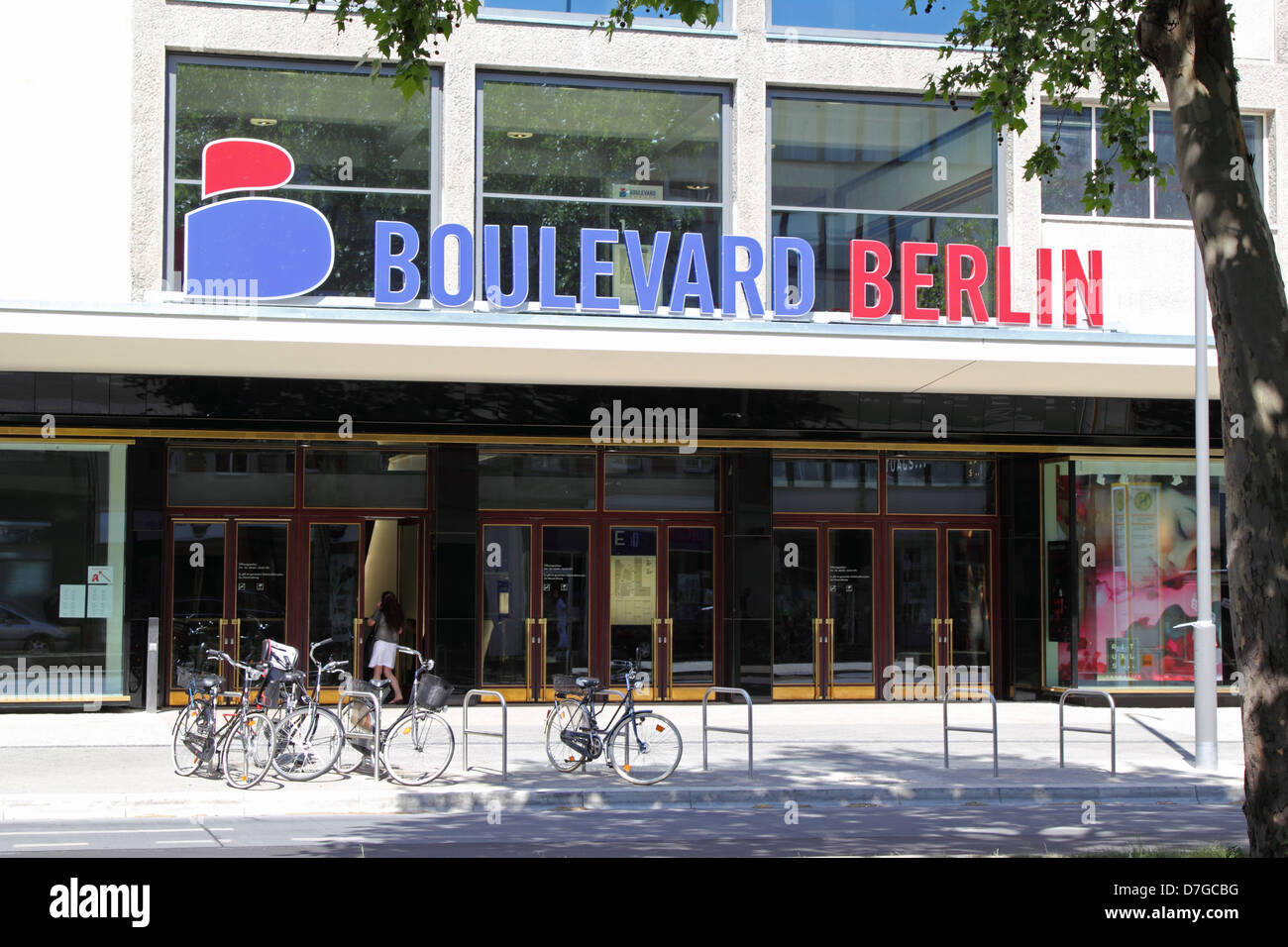 Berlin-Steglitz Boulevard Berlin-Einkaufszentrum Stockfoto
