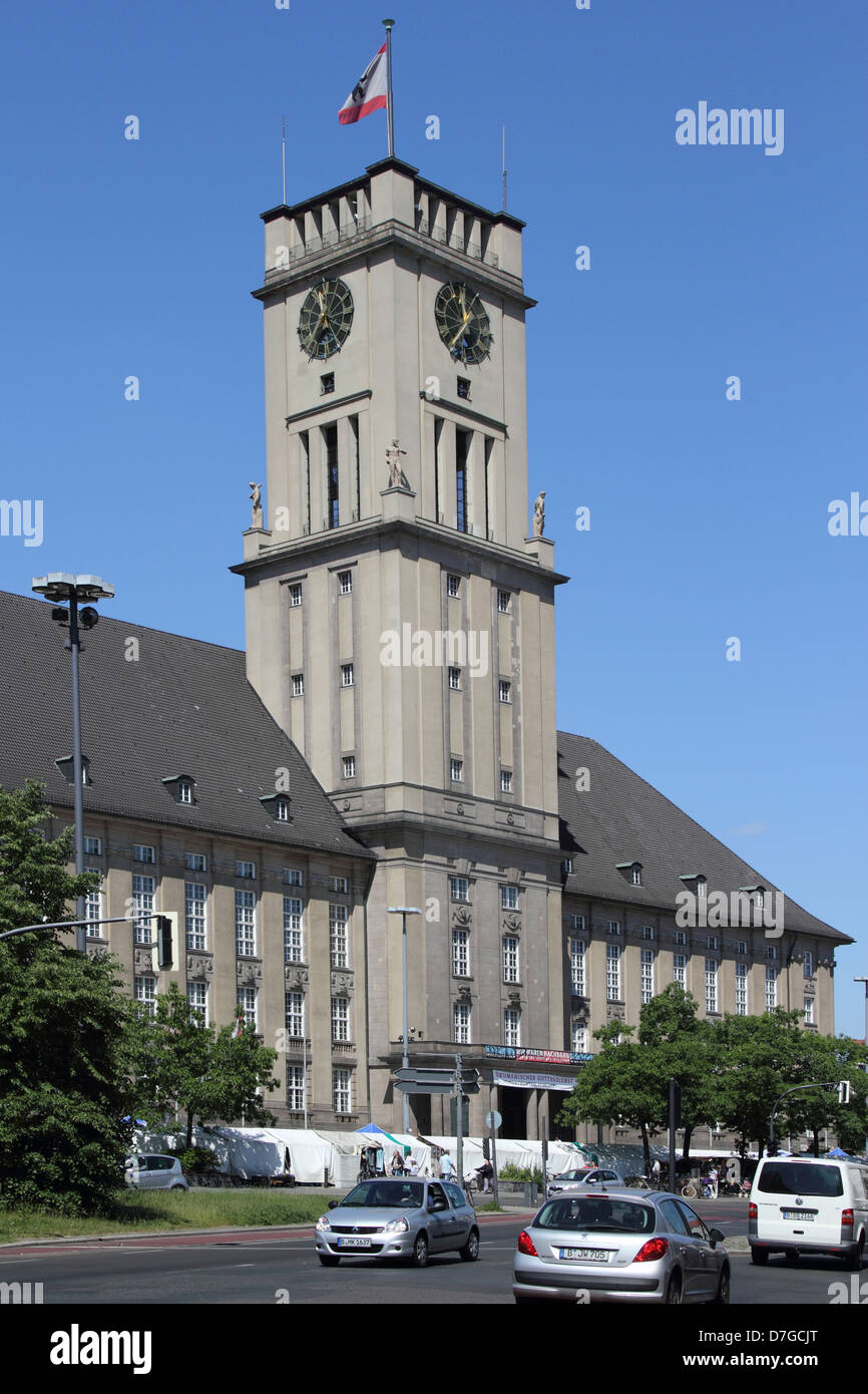 Rathaus Berlin-Schöneberg Stockfoto