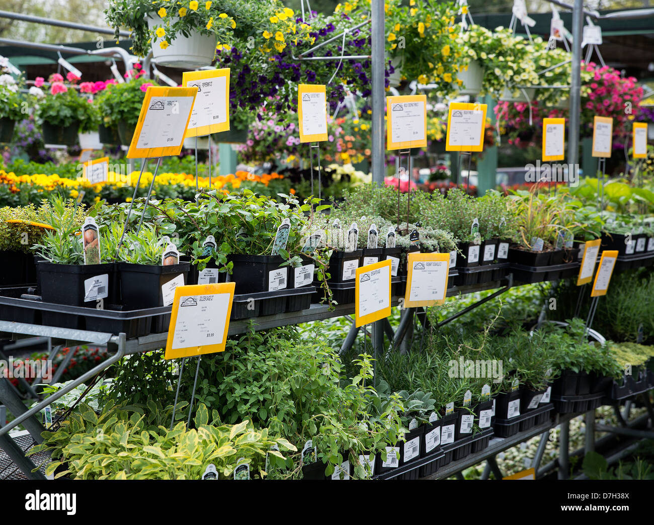 Garten-Center. Stockfoto
