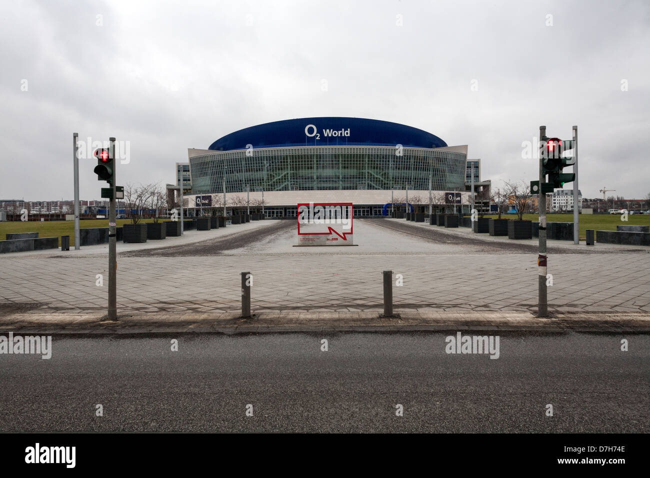 O2 World Arena, Berlin, Deutschland. Stockfoto