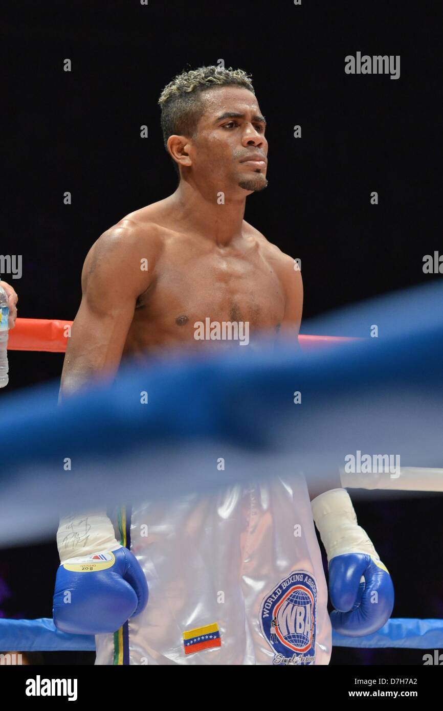 Jaider Parra (VEN), 6. Mai 2012 - Boxen: Jaider Parra von Venezuela vor dem WBA super-Federgewicht Titelkampf am Ota-Stadt General Gymnasium in Tokio, Japan. (Foto von Hiroaki Yamaguchi/AFLO) Stockfoto