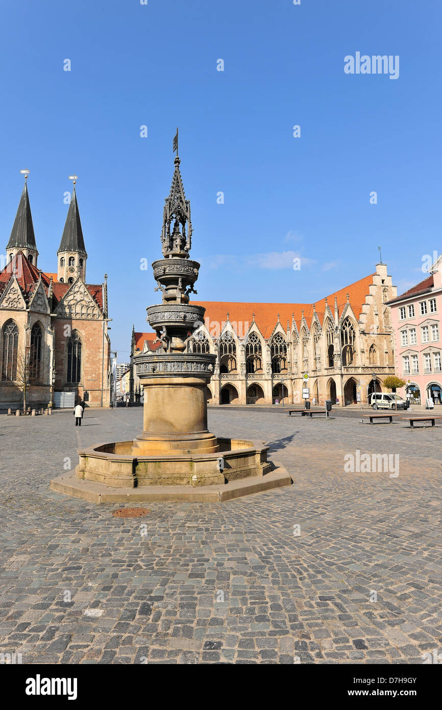 Braunschweig, Niedersachsen, Altstadt Markt, Martinikirche, Braunschweig Stockfoto